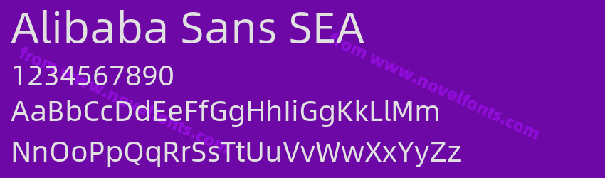 Alibaba Sans SEAPreview