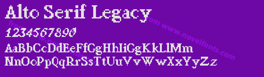 Alto Serif LegacyPreview