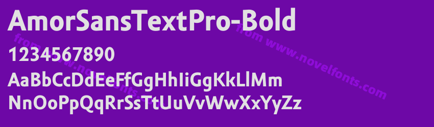 AmorSansTextPro-BoldPreview