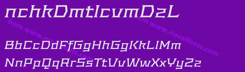 AnachakDemoItalic-vmDzLPreview