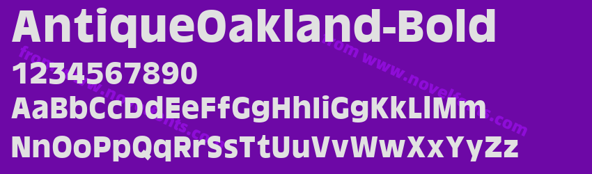 AntiqueOakland-BoldPreview