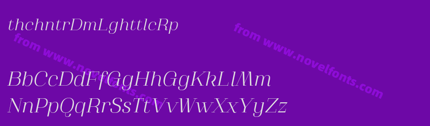 AthachantrDemoLightItalic-RpE4APreview