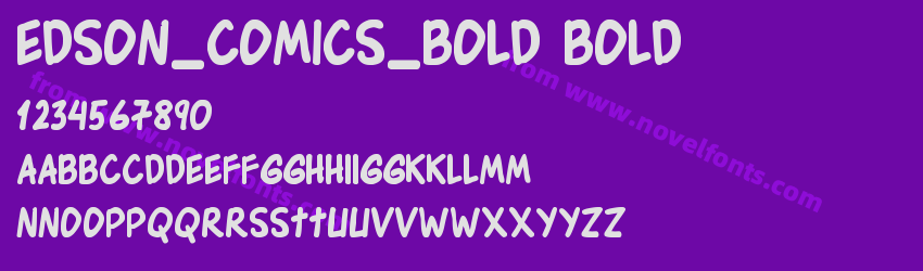 Edson_Comics_Bold BoldPreview