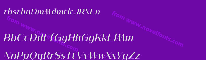 AthisthanDemoMediumItalic-JRXLnPreview