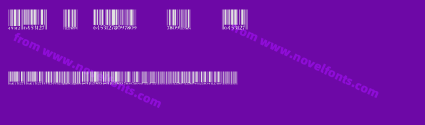 Barcode RegularPreview