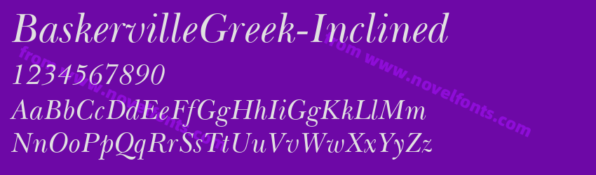 BaskervilleGreek-InclinedPreview