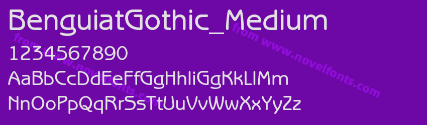 BenguiatGothic_MediumPreview