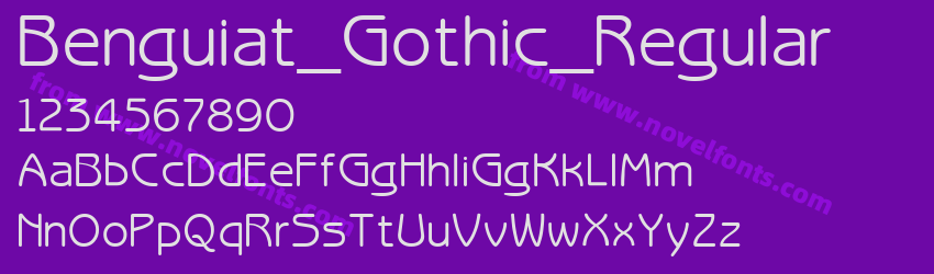 Benguiat_Gothic_RegularPreview