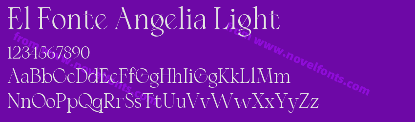 El Fonte Angelia LightPreview