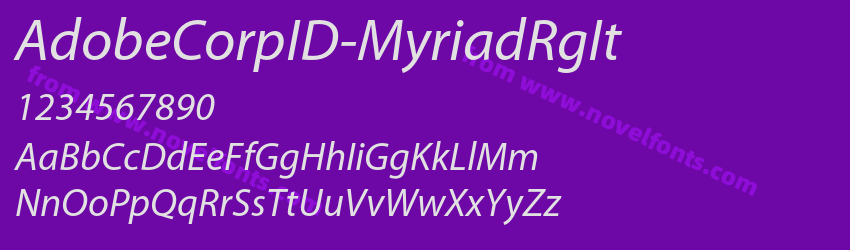 AdobeCorpID-MyriadRgItPreview