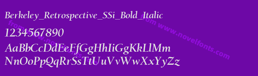 Berkeley_Retrospective_SSi_Bold_ItalicPreview