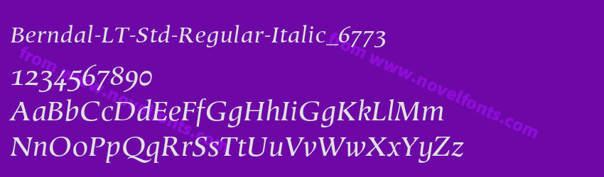 Berndal-LT-Std-Regular-Italic_6773Preview