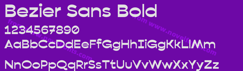 Bezier Sans BoldPreview