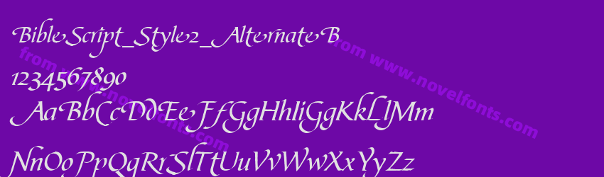 BibleScript_Style2_AlternateBPreview