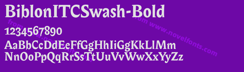 BiblonITCSwash-BoldPreview