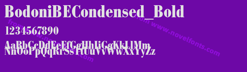 BodoniBECondensed_BoldPreview