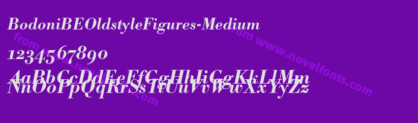 BodoniBEOldstyleFigures-MediumPreview