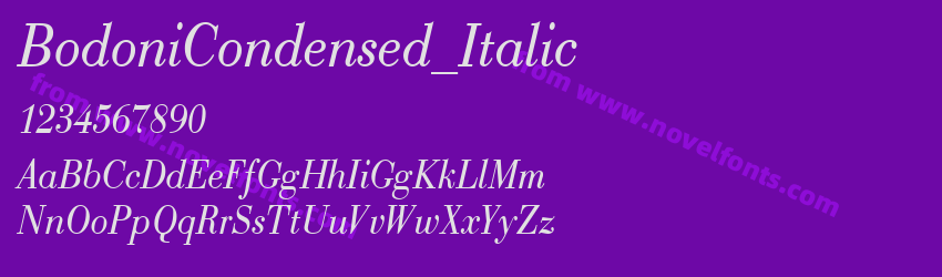 BodoniCondensed_ItalicPreview