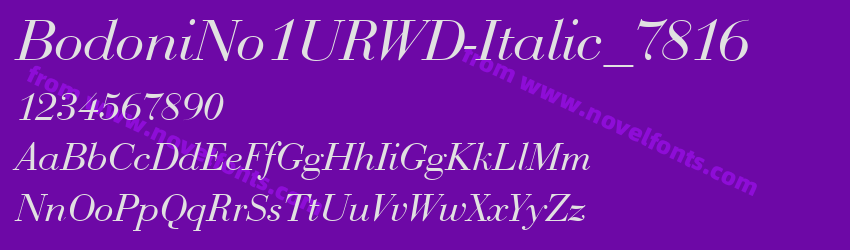 BodoniNo1URWD-Italic_7816Preview