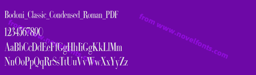 Bodoni_Classic_Condensed_Roman_PDFPreview