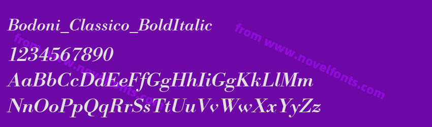 Bodoni_Classico_BoldItalicPreview