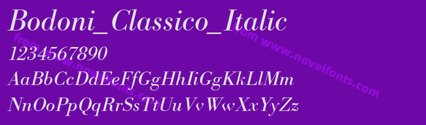 Bodoni_Classico_ItalicPreview