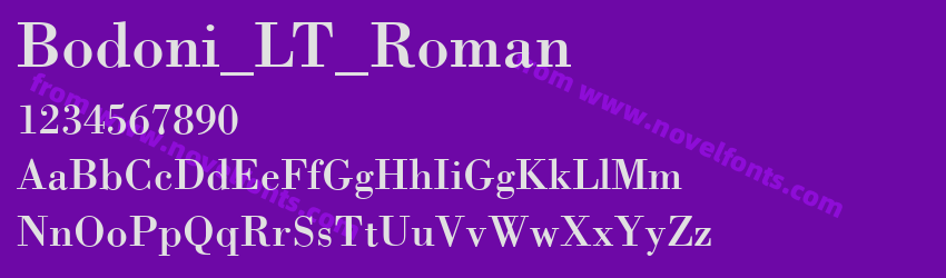 Bodoni_LT_RomanPreview