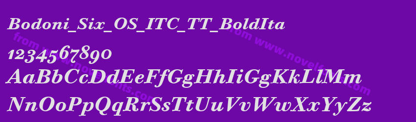 Bodoni_Six_OS_ITC_TT_BoldItaPreview