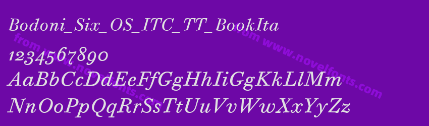 Bodoni_Six_OS_ITC_TT_BookItaPreview