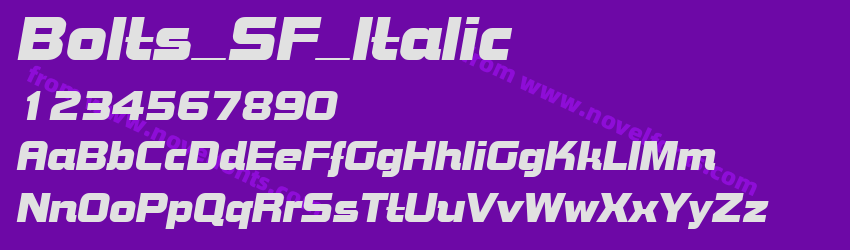 Bolts_SF_ItalicPreview