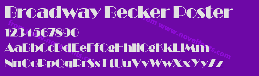 Broadway Becker PosterPreview