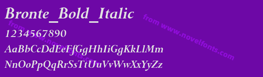 Bronte_Bold_ItalicPreview