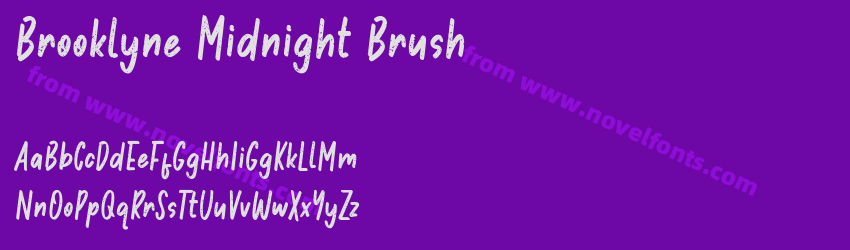 Brooklyne Midnight BrushPreview