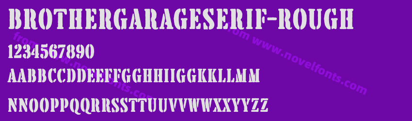 BrotherGarageSerif-RoughPreview