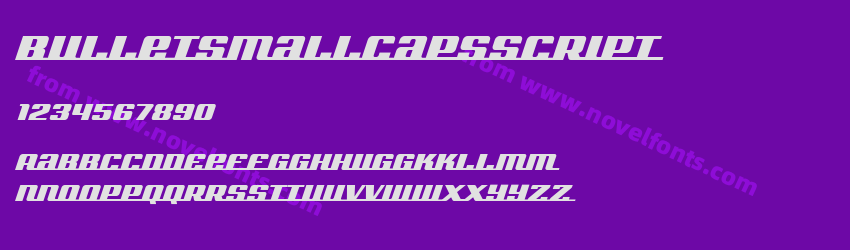 BulletSmallCapsScriptPreview