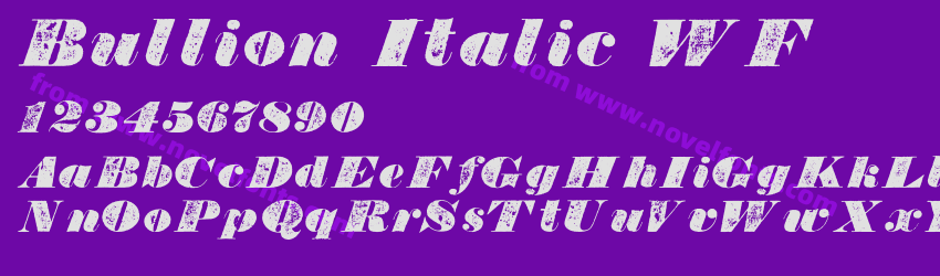 Bullion Italic WFPreview