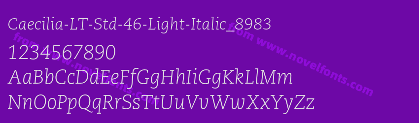 Caecilia-LT-Std-46-Light-Italic_8983Preview