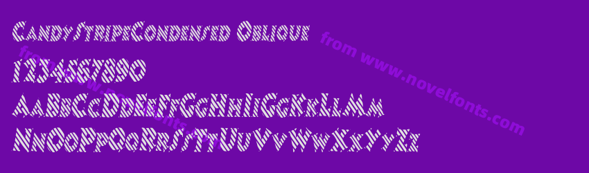 CandyStripeCondensed_ObliquePreview