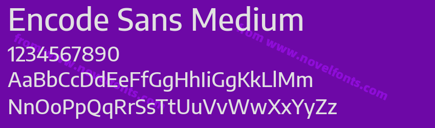 Encode Sans MediumPreview