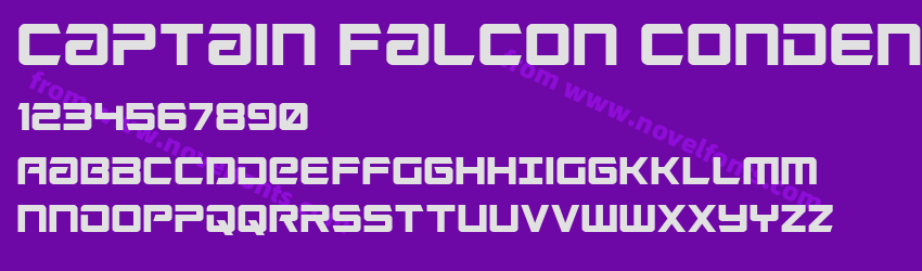 Captain Falcon CondensedPreview