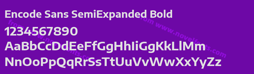 Encode Sans SemiExpanded BoldPreview