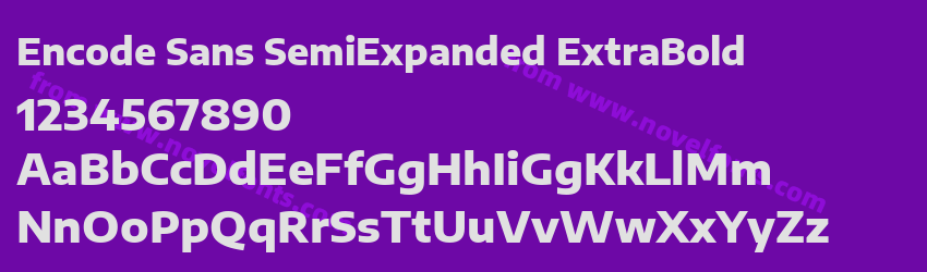 Encode Sans SemiExpanded ExtraBoldPreview