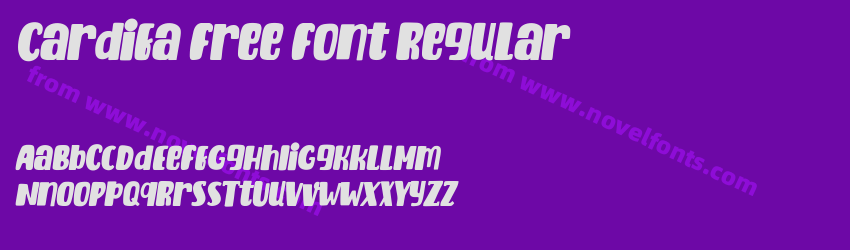 Cardifa Free Font RegularPreview