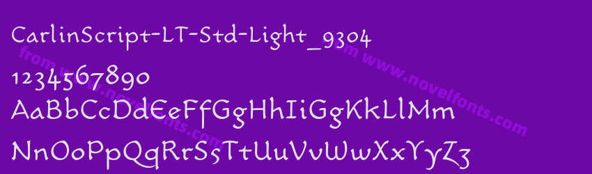 CarlinScript-LT-Std-Light_9304Preview