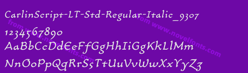 CarlinScript-LT-Std-Regular-Italic_9307Preview