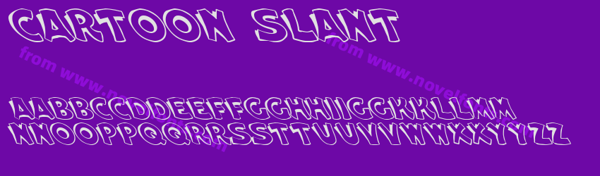 Cartoon Slant 1Preview