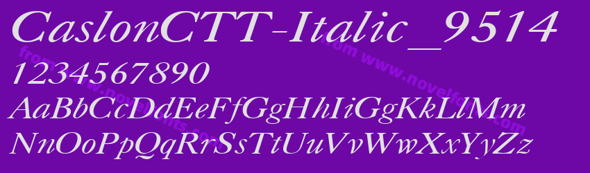 CaslonCTT-Italic_9514Preview