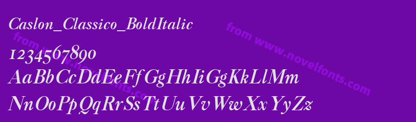 Caslon_Classico_BoldItalicPreview