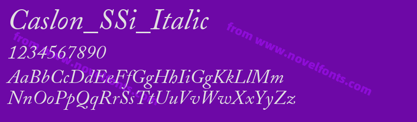 Caslon_SSi_ItalicPreview