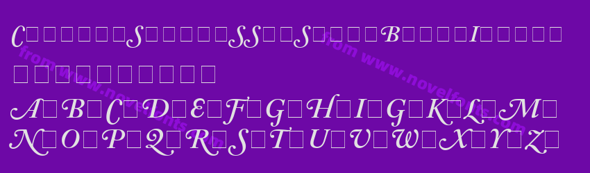 Caslon_Swash_SSi_Semi_Bold_ItalicPreview